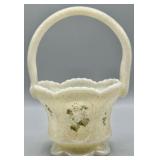 Fenton Romance Collection Basket HP & Signed