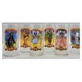 1989 Coca Cola The Wizard of Oz Collector Glasses