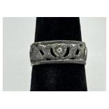 Ornate Sterling Silver Ring