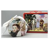 The Wizard of Oz Tin Lunchbox and Tin Purse