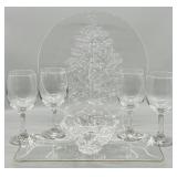 Crystal and Glass Serving Pieces