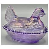 Roses Closet Purple Hen on a Nest