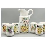 Mid-Century Ceramic Juice Set