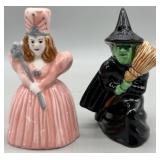Clay Art Wizard of Oz Salt & Pepper Shakers