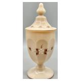 1979 Handpainted & Signed Westmoreland Candy Dish