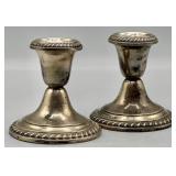 Gorham Weighted Sterling Silver Candlesticks