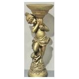 Rococo Style Cherub Statue Pillar/Planter SEE DESC