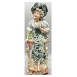 Antique Bisque Porcelain Victorian Lady
