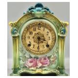Victorian Era Porcelain Mantle Clock