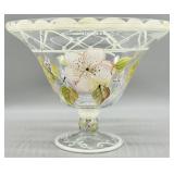 Hand-Painted Tracy Porter Evelyn Footed Bowl