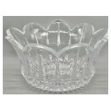 St. George Lead Crystal Sunburst Bowl