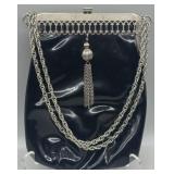 Vintage Patent Leather Evening Bag