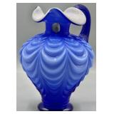 Fenton Legacy 95th Anniversary Cobalt Blue Vase