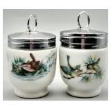 Vintage Royal Worcester Porcelain Egg Coddlers