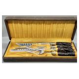 Flint Hollow Ground Vanadium Carving Set