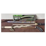 Miscellaneous knives and handsaw