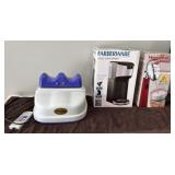 Coffee maker, drink mixer, and workout machine