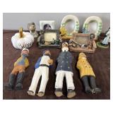 Salt and pepper shakers and other decor