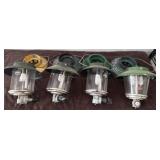 4 Coleman lanterns