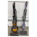 Dyson vacuum and shark steam mop