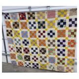 Hand stitched quilt