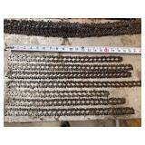 Assortment of chainsaw blades