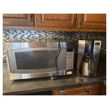 Microwave, blender, and coffee makers