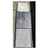 Heavy duty folding plastic ramp