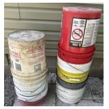 10 5 gallon buckets