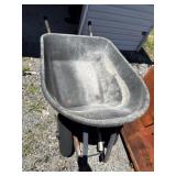 Wheelbarrow and wheelbarrow/wagon combo