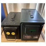 2 ammo cans