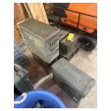 (3) Large Ammo Cans