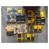 HUGE lot of Dewalt Brand Bits