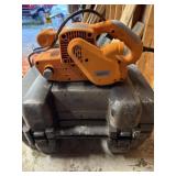 Electric planer and belt sander