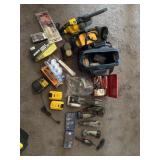 Large misc lot of power tools & accessories