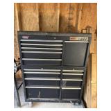 Homak large rolling tool box and contents