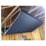 Metal framed tent top