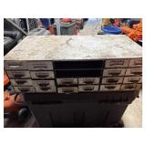 Metal organizing bin