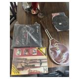 CB Radio, Gun Bar, Tennis Racket