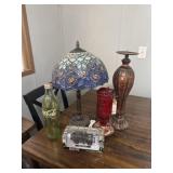 Lamp, hummingbird feeder, and more!