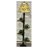 Custom Crafted John Deere Tractor Floor Lamp