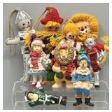 Vintage Wizard of Oz Ornaments and Tin