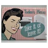 Retro Style 1950s Pin-Up Metal Today