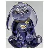 Fenton Purple HP Floppy Eared Bunny Rabbit