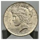 1923 Peace Dollar