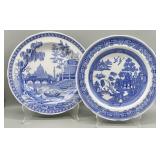 The Spode Blue Room Collection Plates