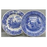 The Spode Blue Room Collection Plates