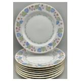 (8) Maywood Made in Occupied Japan Dinner Plates