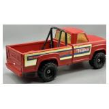 Vintage Tonka Red Pressed Steel Truck w/Rollbar