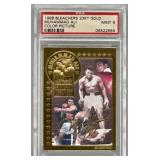 PSA Mint-9 Bleachers 23KT Gold M. Ali Card